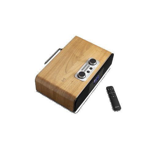 Roberts Blutune 300 DAB DAB+ FM RDS Bluetooth CD USB Wireless Charging Sound System Wood