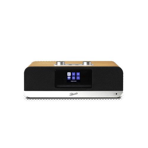 Roberts Blutune 300 DAB DAB+ FM RDS Bluetooth CD USB Wireless Charging Sound System Wood