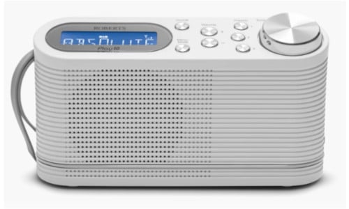 Roberts Play 10 Portable Digital DAB DAB+ FM Radio White