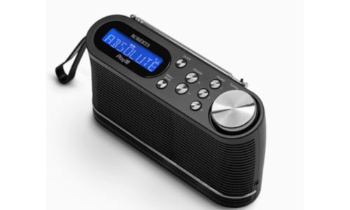 Roberts Play 10 Portable Digital DAB DAB+ FM Radio Black