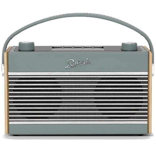 Roberts Rambler BTS DAB DAB+ FM RDS Stereo Digital Radio with Bluetooth Alarms and ECO Power Saving Mode in Duck Egg Blue