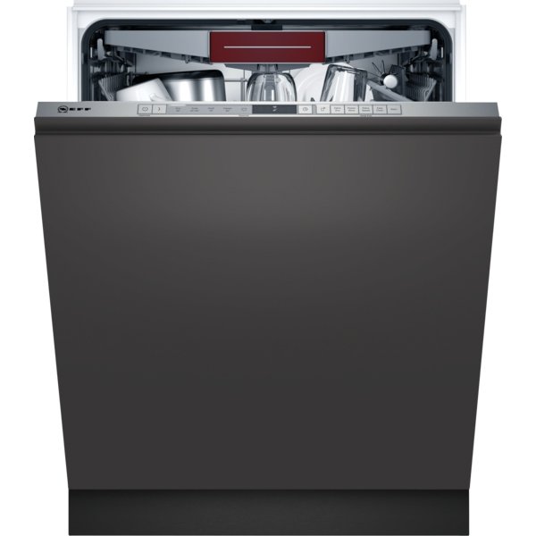 Neff S153HCX02G 5 programmes, Flex 1 baskets, Flex Cutlery Drawer, 5 options, InfoLight, 48dB, 9.5L