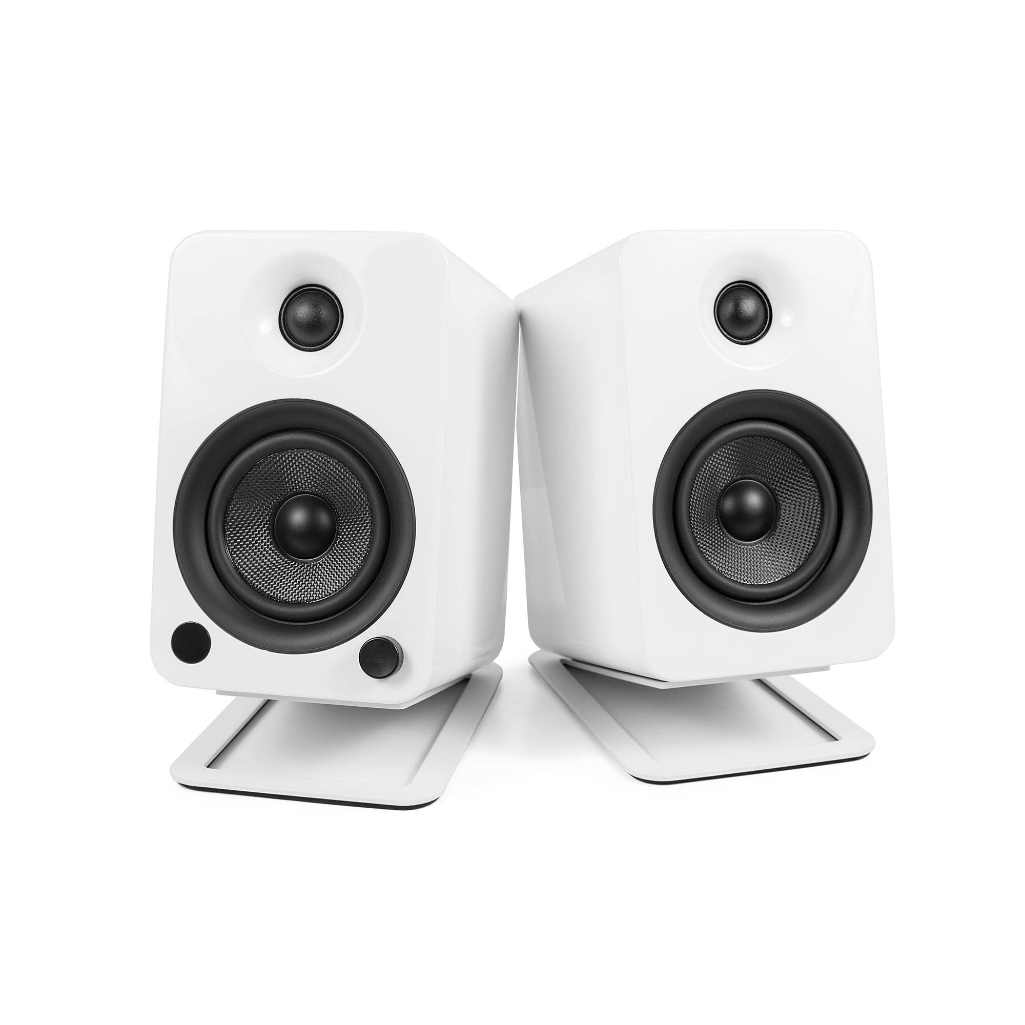 Kanto S4 Medium Desktop Speaker Stands White