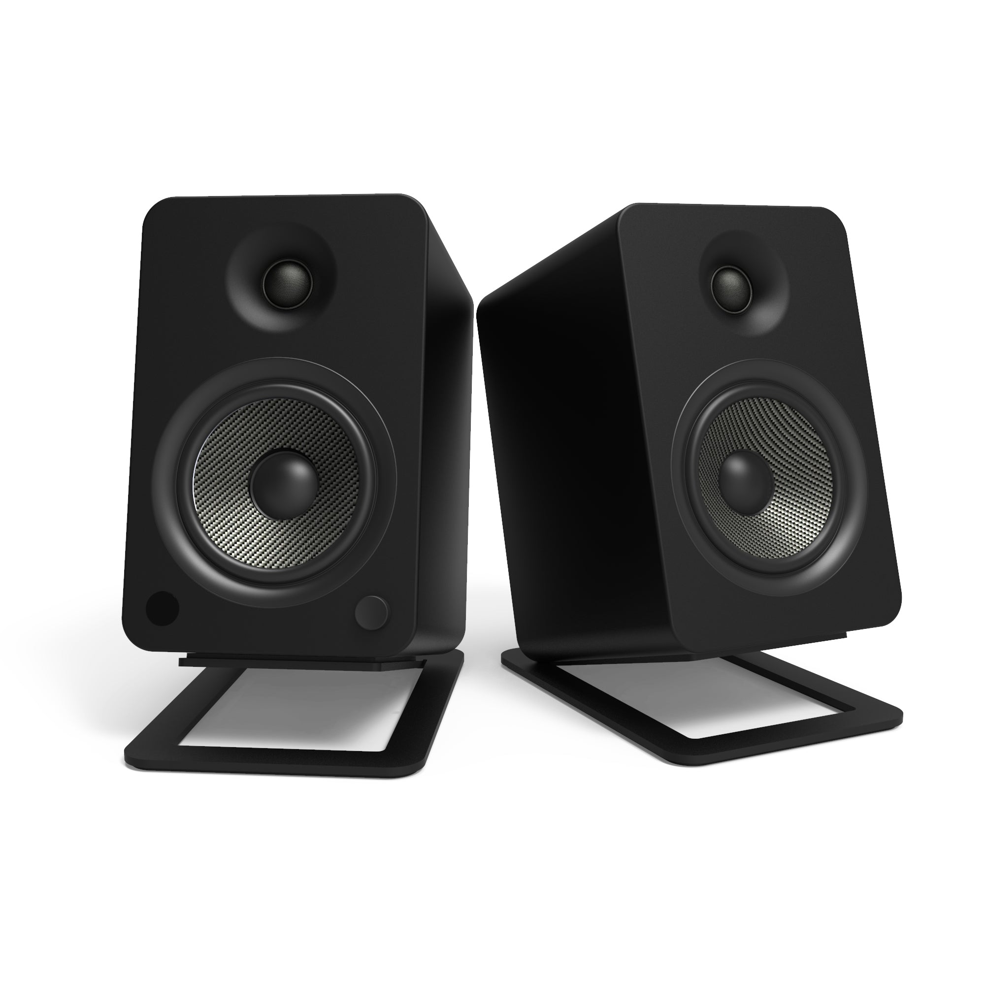 Kanto S6 Large Desktop Speaker Stands Black