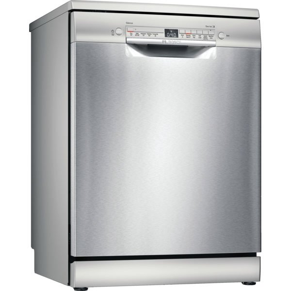 Bosch SMS2ITI41G Serie 2 Free-standing dishwasher 60 cm Silver Innox