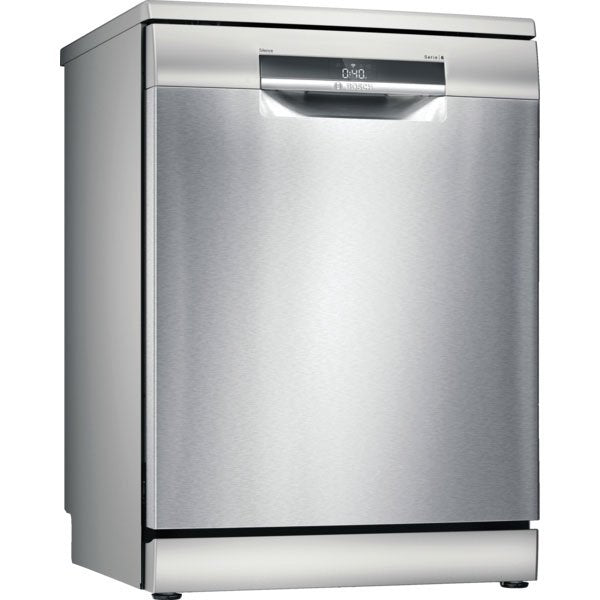 Bosch SMS6EDI02G Serie 6 Free-standing dishwasher 60 cm Silver Innox