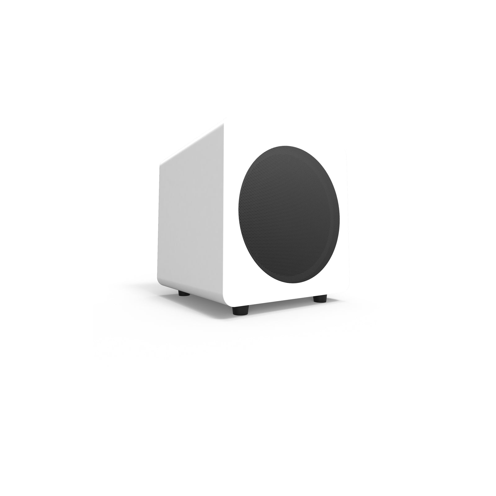 Kanto SUB8 Vinyl Subwoofer Matte White