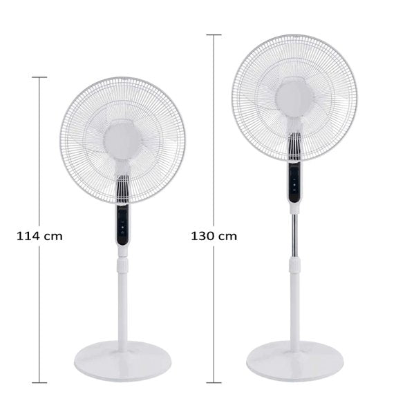 I-ECO IFAN-100032 EcoAir Equinox - 16" DC Fan Low Power Consumption 3.5 Watts / Hour - 85° Oscillation