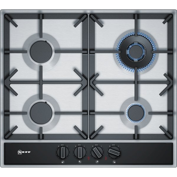 Neff T26DA59N0 N 70 Gas hob 60 cm Stainless steel