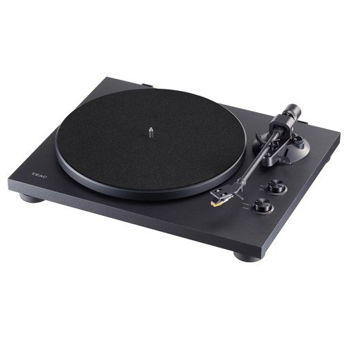 TEAC TN-280BT 2-speed Analog Turntable with Phono EQ and Bluetooth In Black