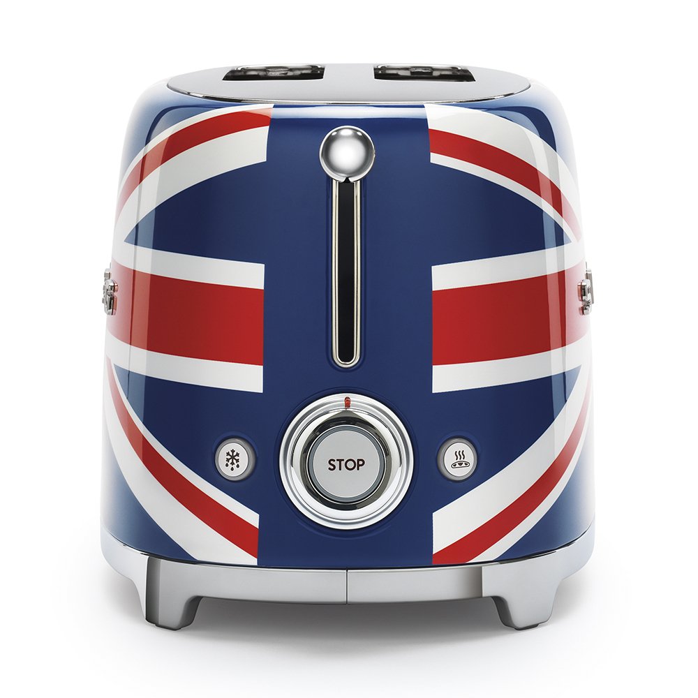 SMEG TSF01UJUK 50s Retro Style 2 Slice Toaster Union Jack