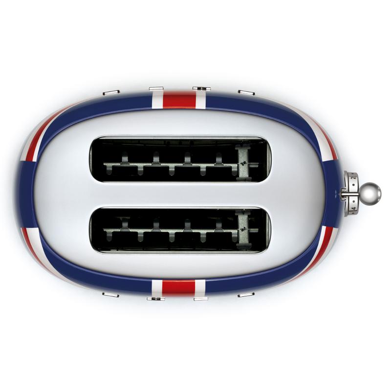 SMEG TSF01UJUK 50s Retro Style 2 Slice Toaster Union Jack