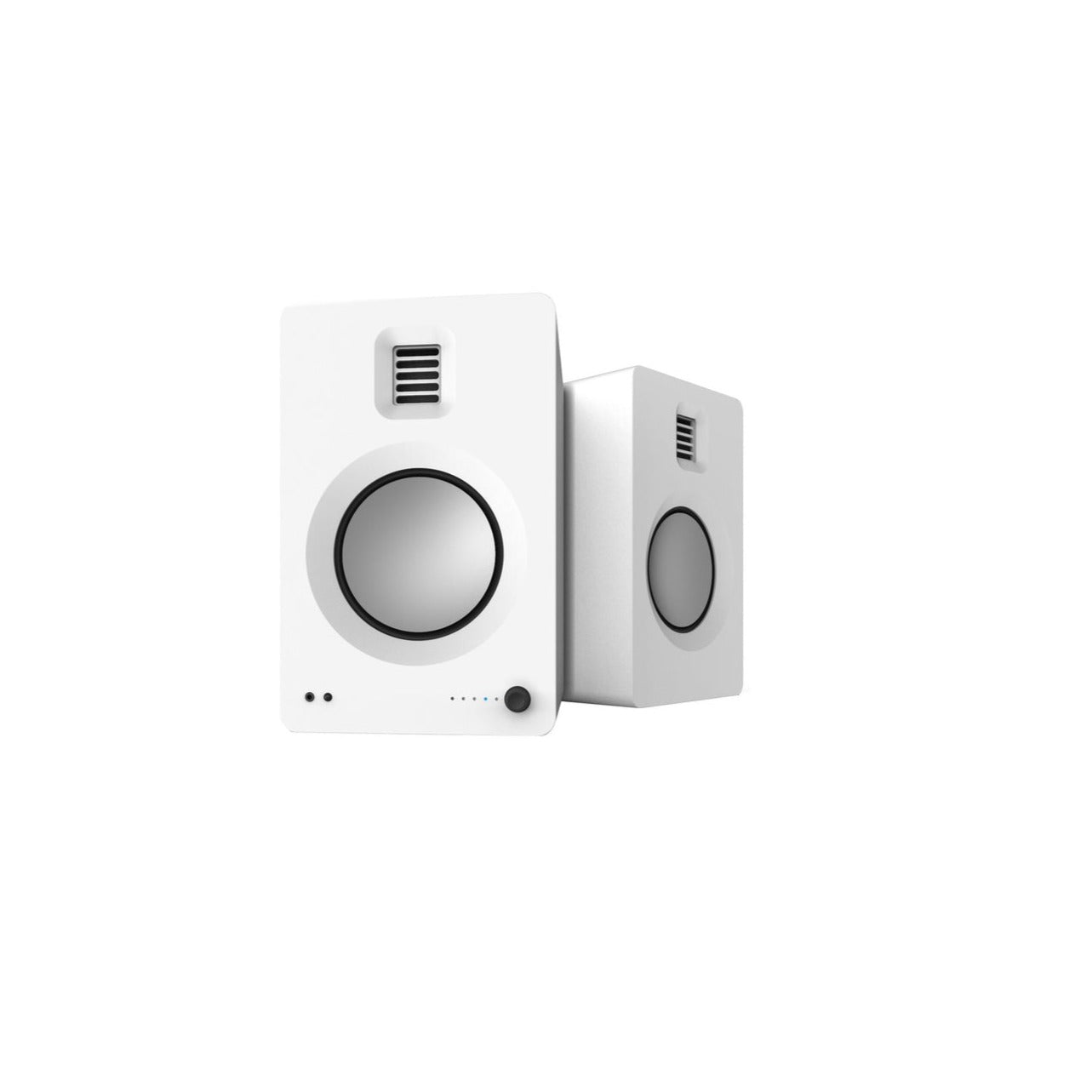 Kanto TUK Powered Bookshelf Speakers With Bluetooth Matte White