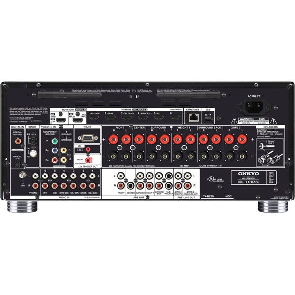 Onkyo TX-RZ50 9.2 Channel Av Receiver - Black