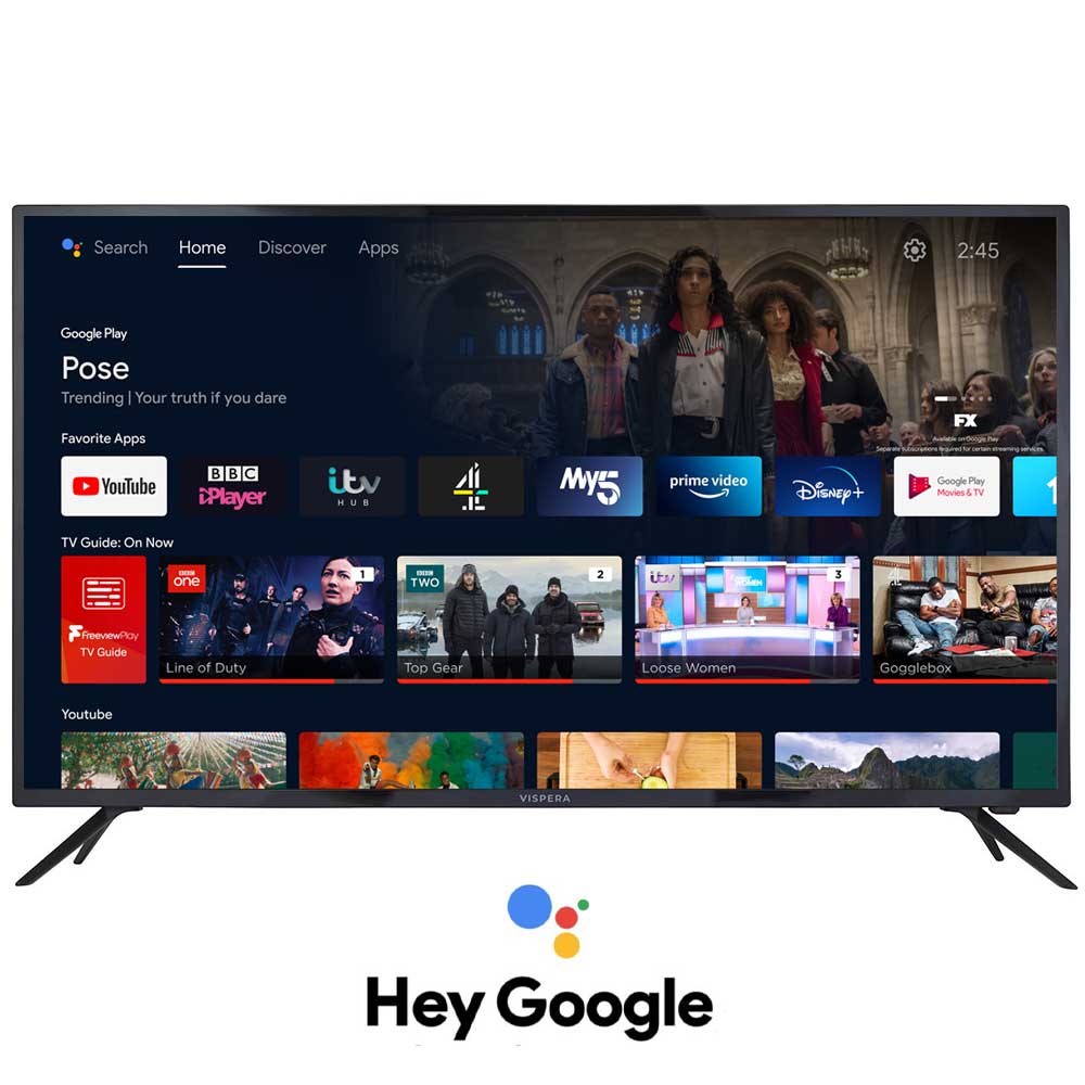 Vispera AI24T1 24" Google Smart Freeview HD TV