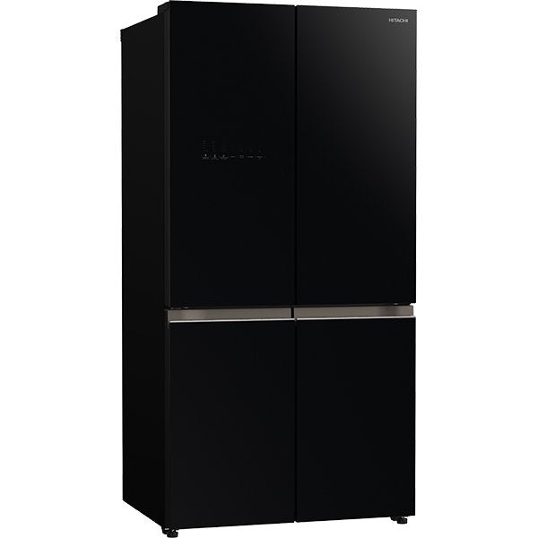 Hitachi RWB640VGB1GBK 4 DOOR Refrigerator Luxury 638L Vacuum Compartment Glass Black