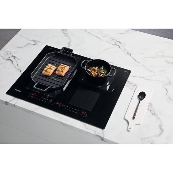 Whirlpool WF S0160 NE Induction Hob 4 Zones 60cm Black