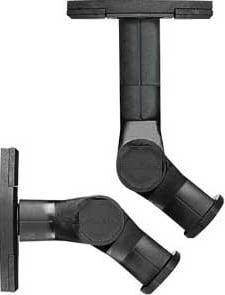 Sanus WMS3 Tilt and Swivel Mounts for Satellite Speakers for Speakers Mount on Wall or Ceiling in Black