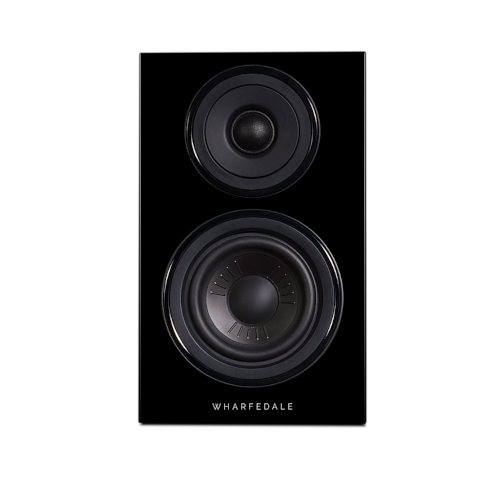 Wharfedale Diamond 12.1 Compact 2 way Standmount Bookshelf speaker (pair) Walnut Pearl Front