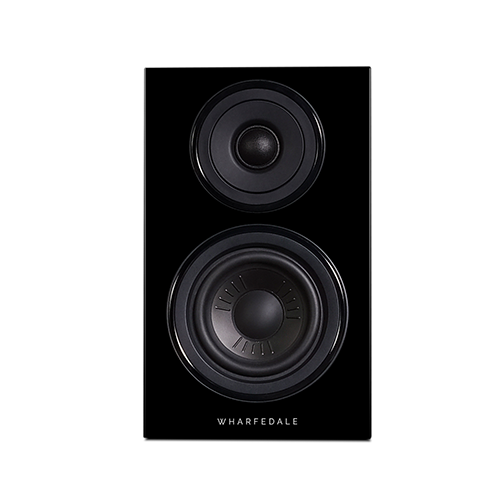 Wharfedale Diamond 12.2 Compact 2 way Standmount Bookshelf speaker (pair) Walnut Pearl Front