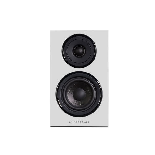 Wharfedale Diamond 12.2 Compact 2 way Standmount Bookshelf speaker (pair) Light Oak Front