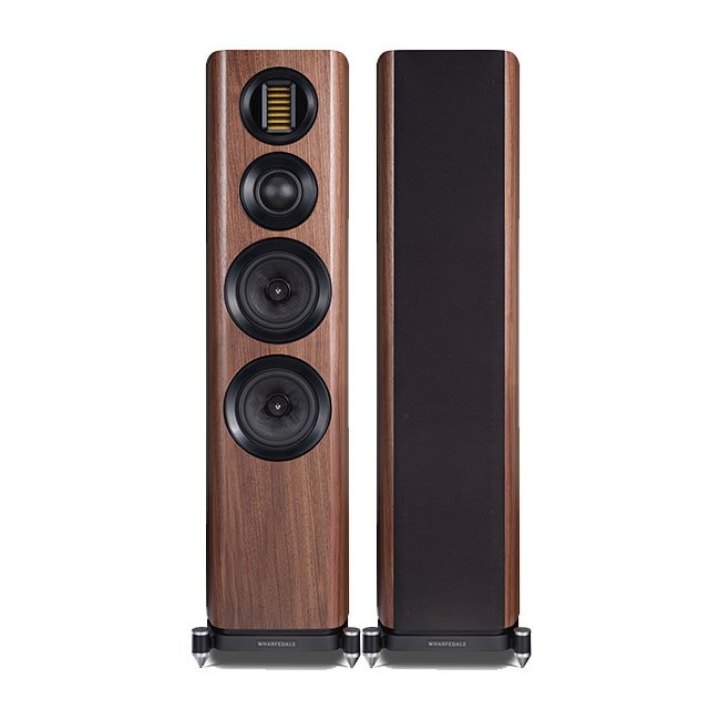 Wharfedale EVO 4.3 Floorstanding Speakers Walnut Pair