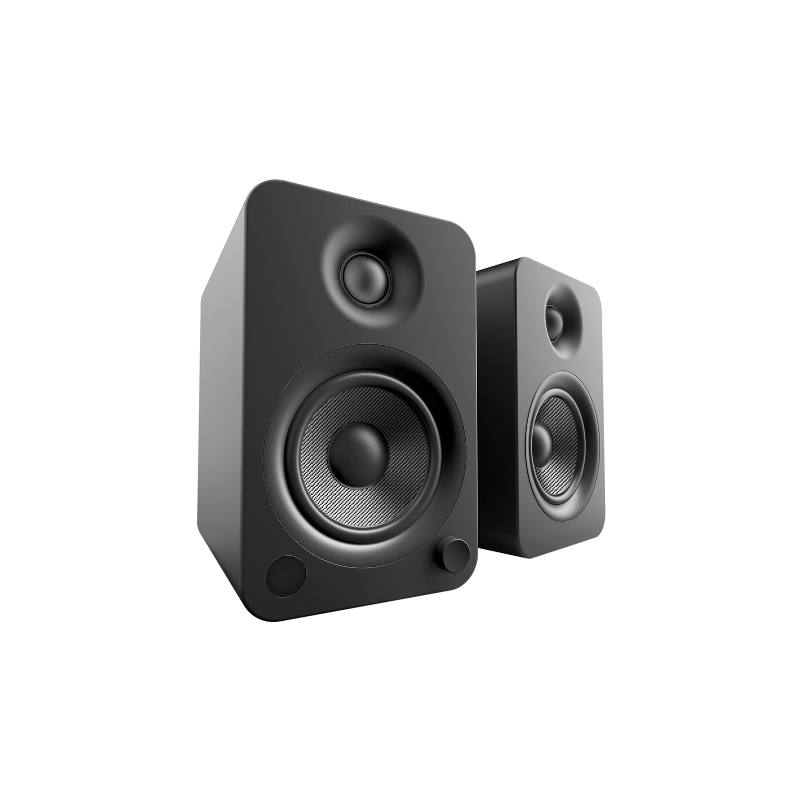 Kanto YU4 Powered Bookshelf Speakers With Bluetooth Matte Black