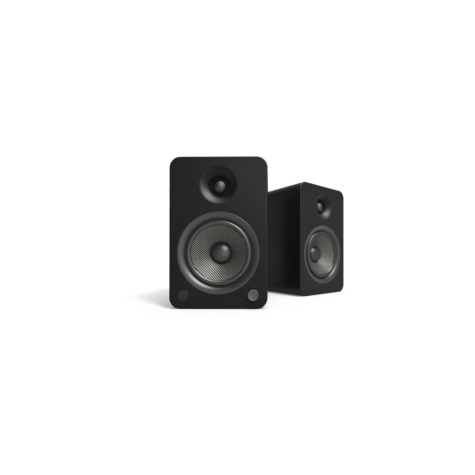 Kanto YU6 Powered Bookshelf Speakers With Bluetooth Matte Black