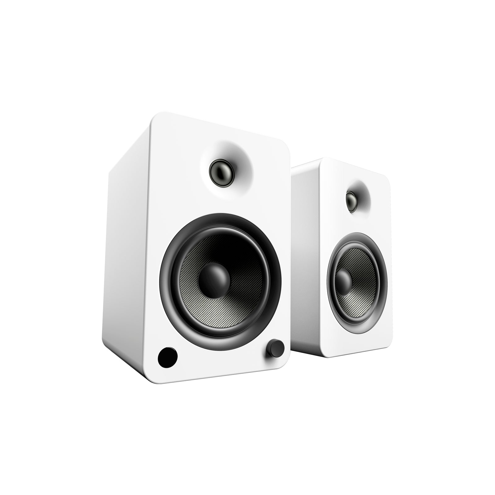 Kanto YU6 Powered Bookshelf Speakers With Bluetooth Matte White