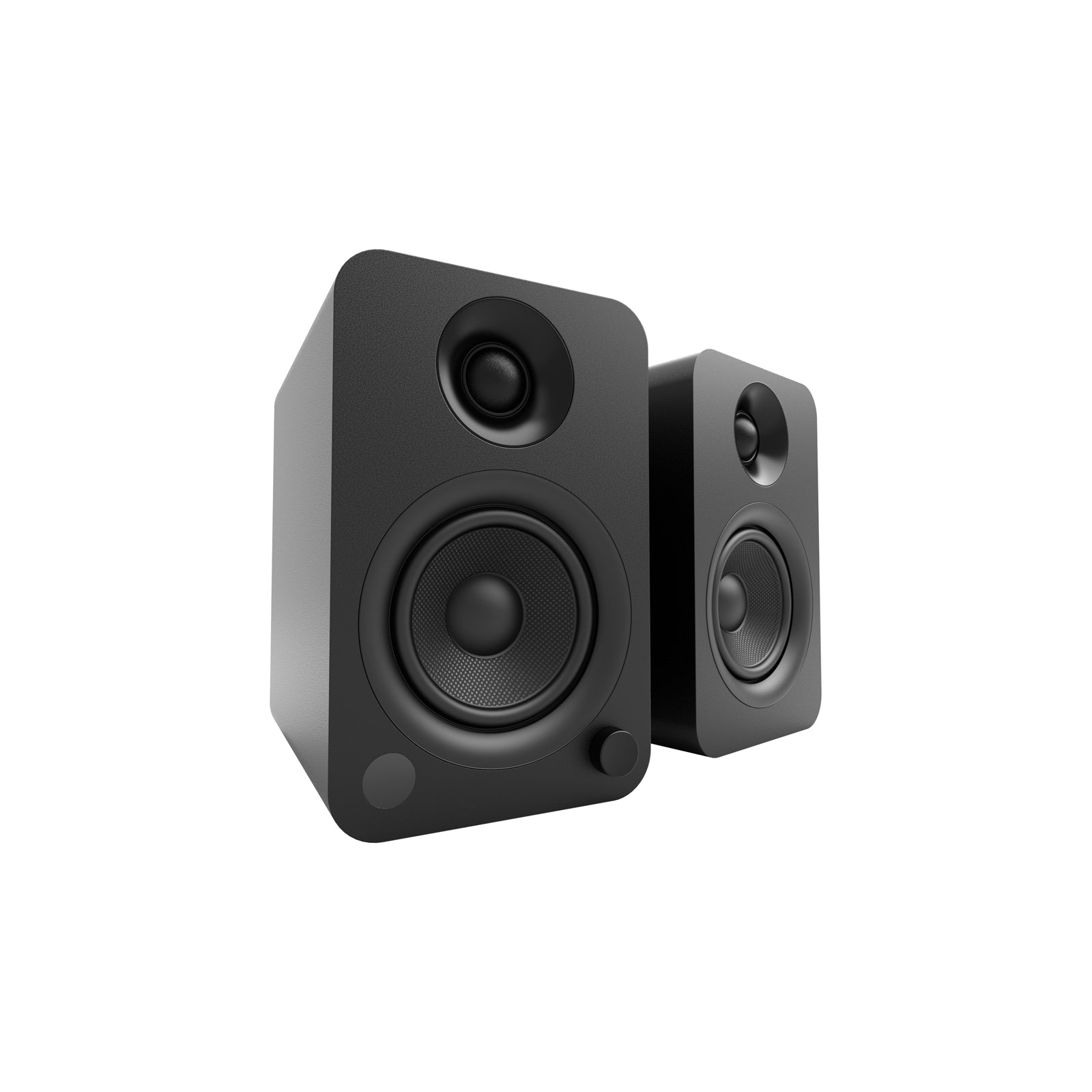 Kanto YU Powered Bookshelf Speakers With Bluetooth Matte Black