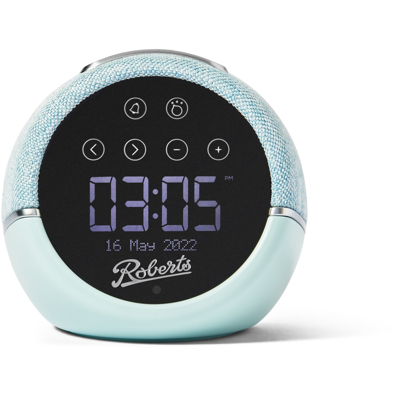 Roberts ZENPLUS Wellbeing FM DAB+ Alarm Clock Radio - Duck Egg Blue