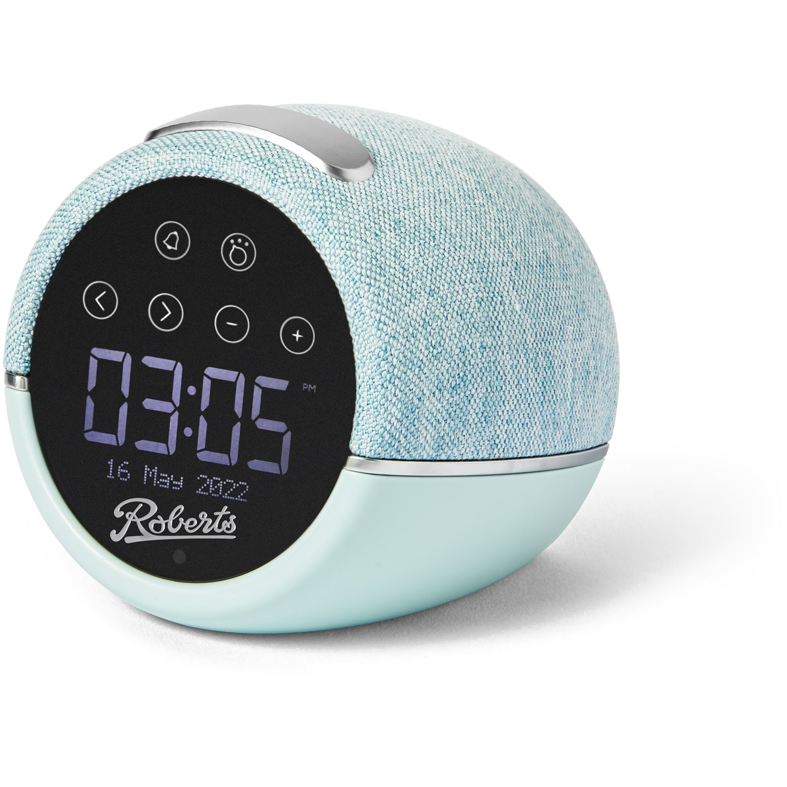 Roberts ZENPLUS Wellbeing FM DAB+ Alarm Clock Radio - Duck Egg Blue