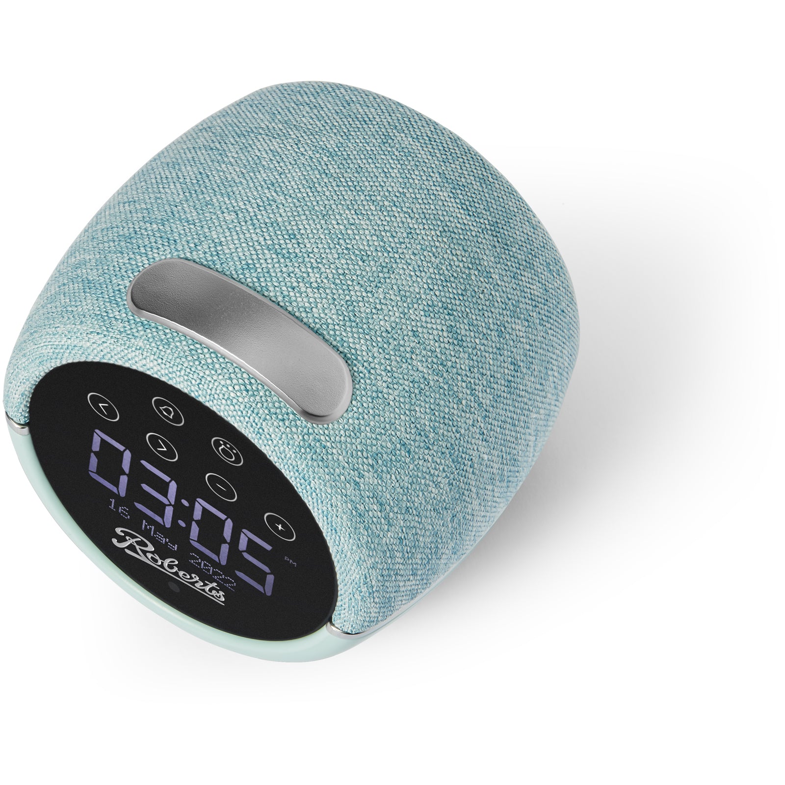 Roberts ZENPLUS Wellbeing FM DAB+ Alarm Clock Radio - Duck Egg Blue