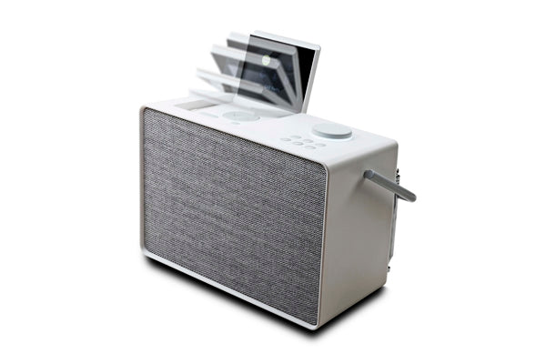 Pure Evoke Play versatile music system in Cotton White