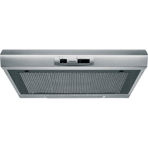 Hotpoint PSLMO65FLSX 60cm Conventional Cooker Hood Stainless Steel