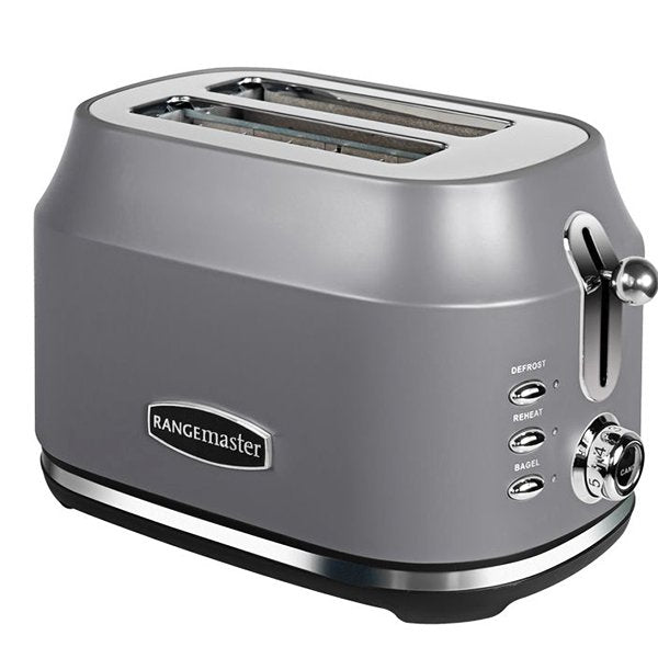 Rangemaster RMCL2S201GY Classic 2 Slice Toaster - Grey