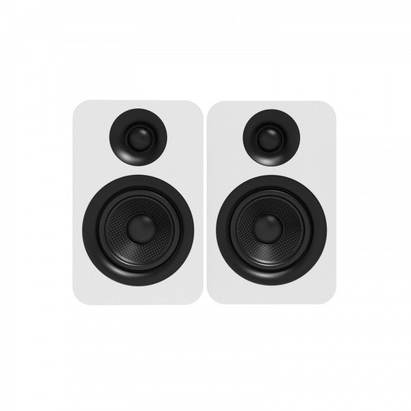 Kanto YU Passive 4 inch Bookshelf Speakers Matte White