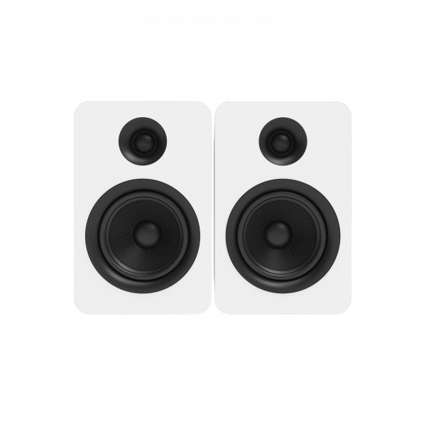 Kanto YU Passive 6 inch Bookshelf Speakers Matte White