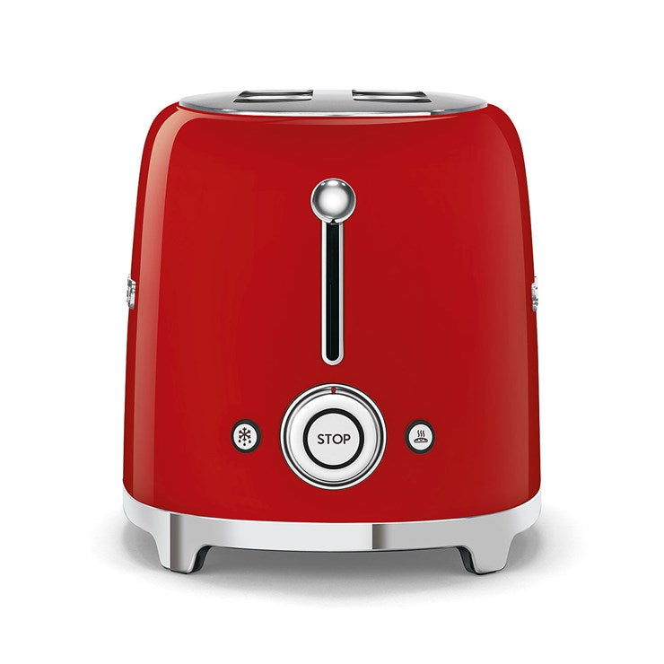 SMEG TSF01RDUK 50s Retro Style 2 Slice Toaster Red