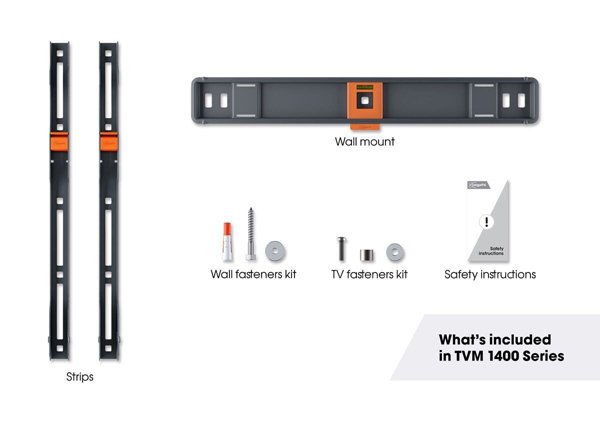 Vogels TVM 1405 Fixed TV Wall Mount for TVs from 32 to 77 inches